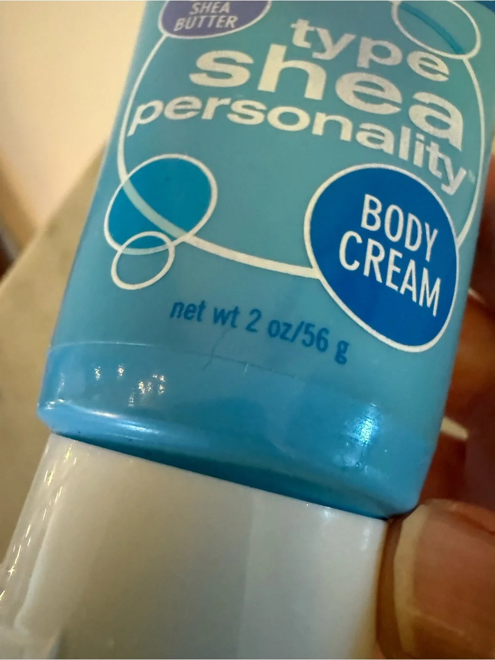 Bath & Body Works True Blue Spa Body Cream Shea Personality 2 oz Discontinued